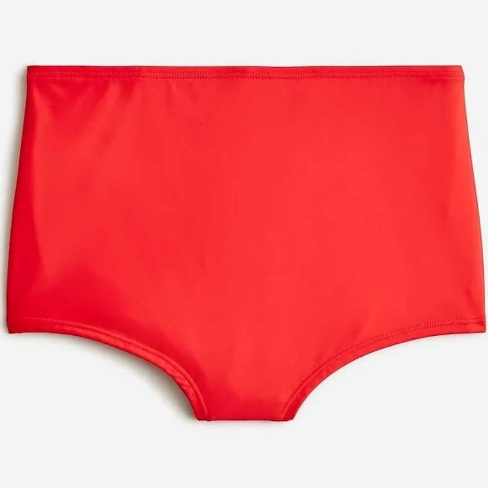J Crew Retro High Waist bikini bottom Large